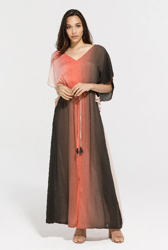 indigo prom dress-Dreamweaver Kaftan