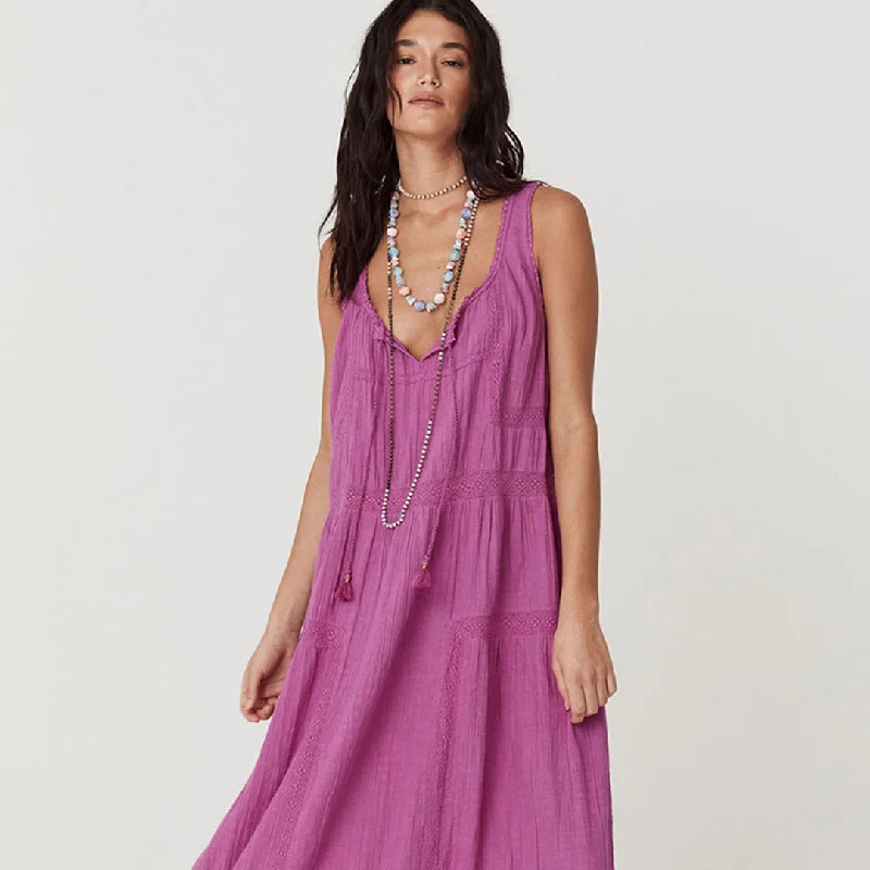 accordion pleat dress-Serendipity Lace Sundress