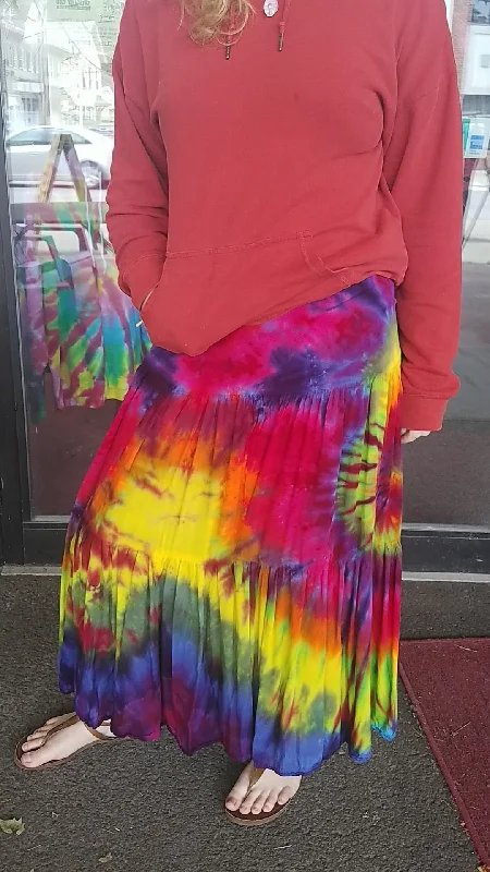 hand-stitched sundress-Tie-Dye Caravan Skirt