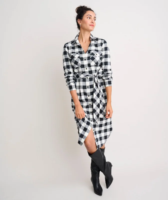 delicate evening dress-Cotton Midi Colby Shirt Dress