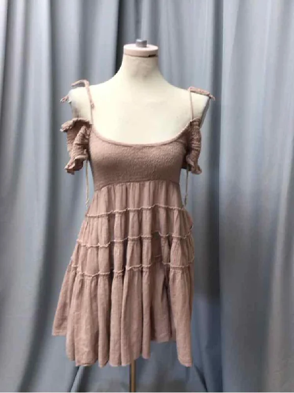 fitted midi dress-FREE PEOPLE SIZE SMALL Ladies DRESS