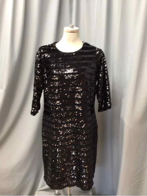 smocked evening dress-INC SIZE X LARGE Ladies DRESS