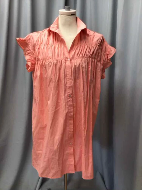 scalloped mini dress-LILI SIDONIO SIZE SMALL Ladies DRESS