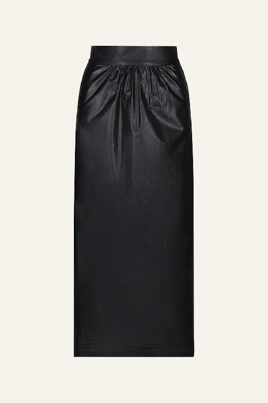 cinched flared midi skirt-Fantastique Skirt