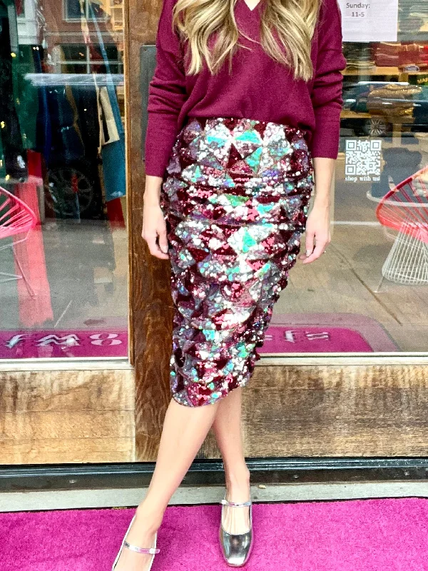 dramatic pencil skirt-Le Superbe Rockstar Skirt