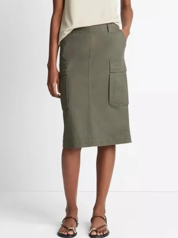 tulle mini skirt-Utility Cargo Skirt